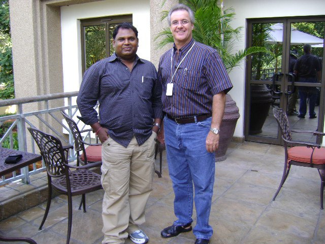 With Eramus Sewes Transmission Head Vodacom Tanzania